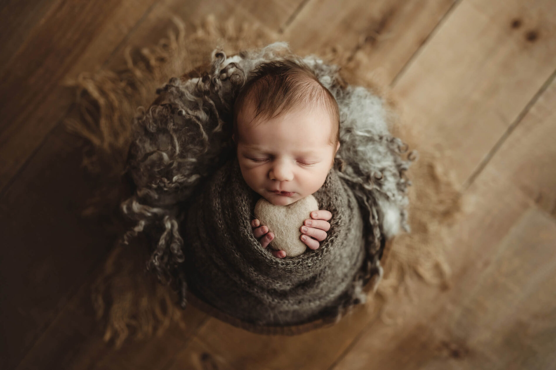 Unique newborn baby boy photography