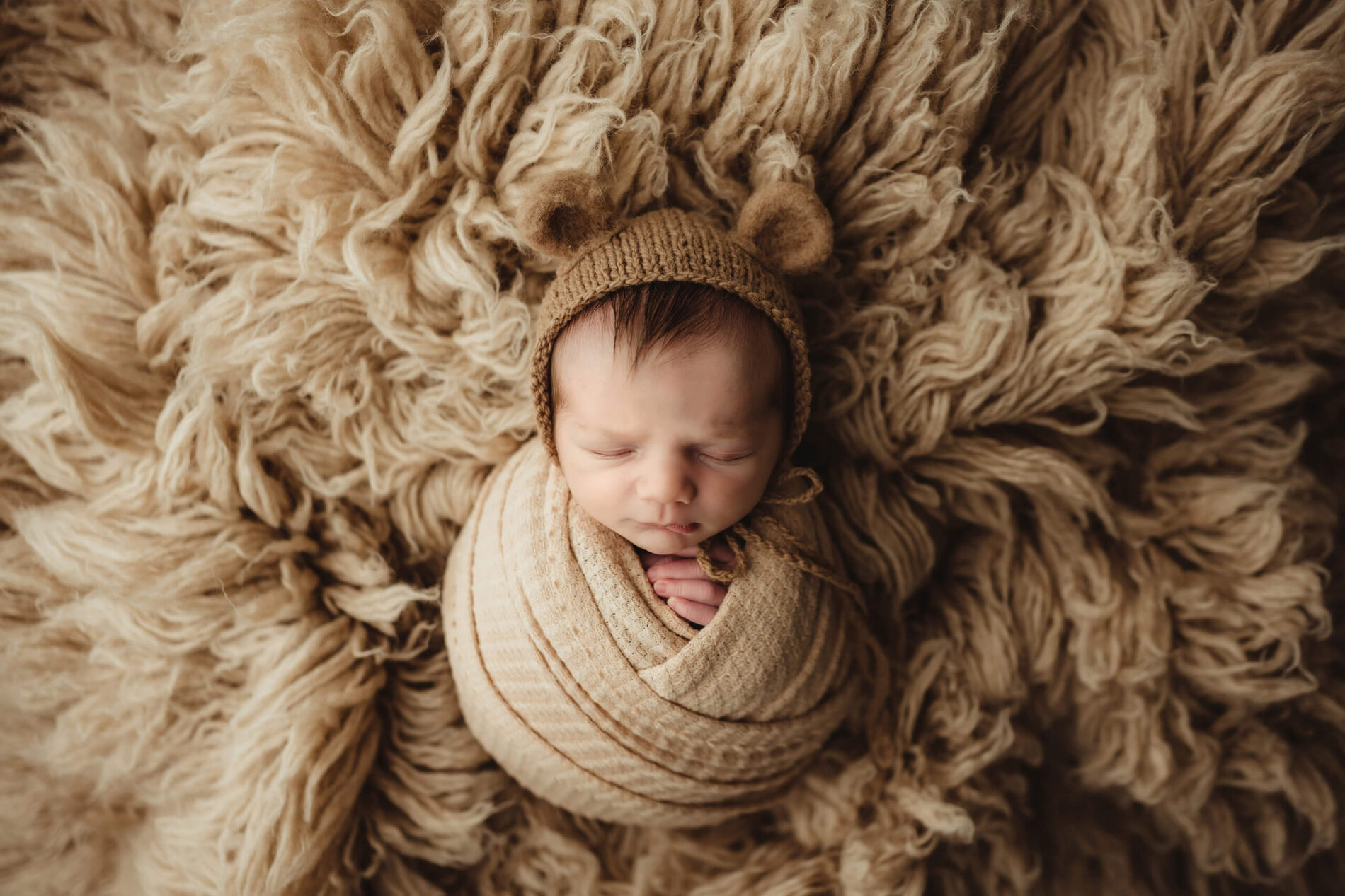 Unique newborn baby boy photography