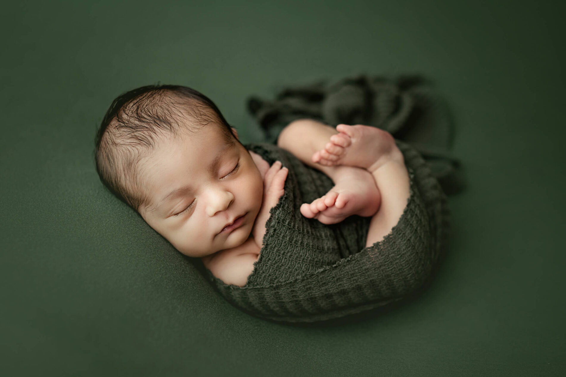 Unique newborn photography in Seattle studio