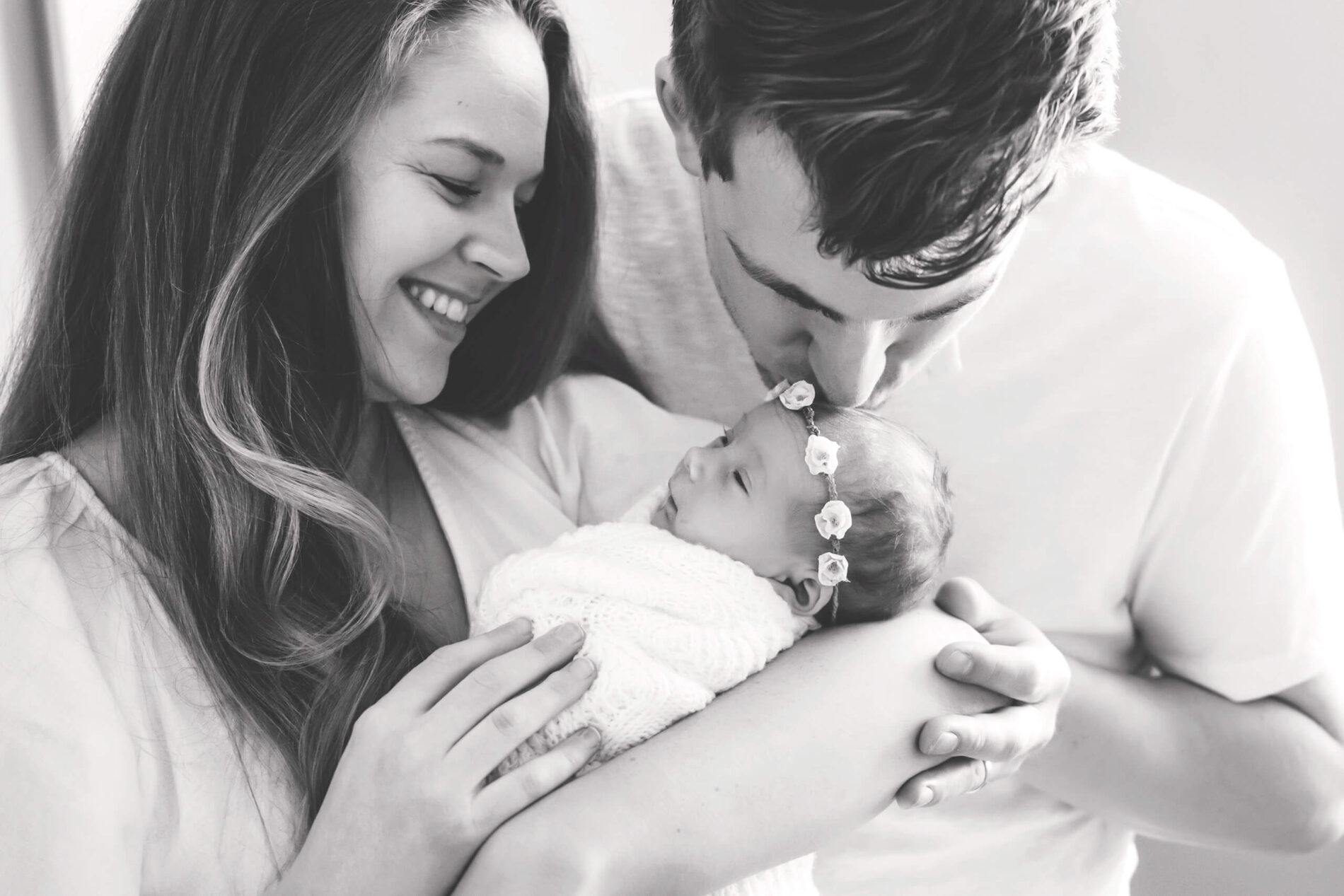 Family photography with newborn in NYC