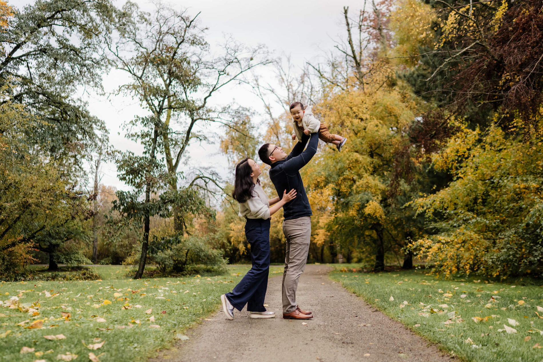 Family fall photoshoot in Seattle, WA