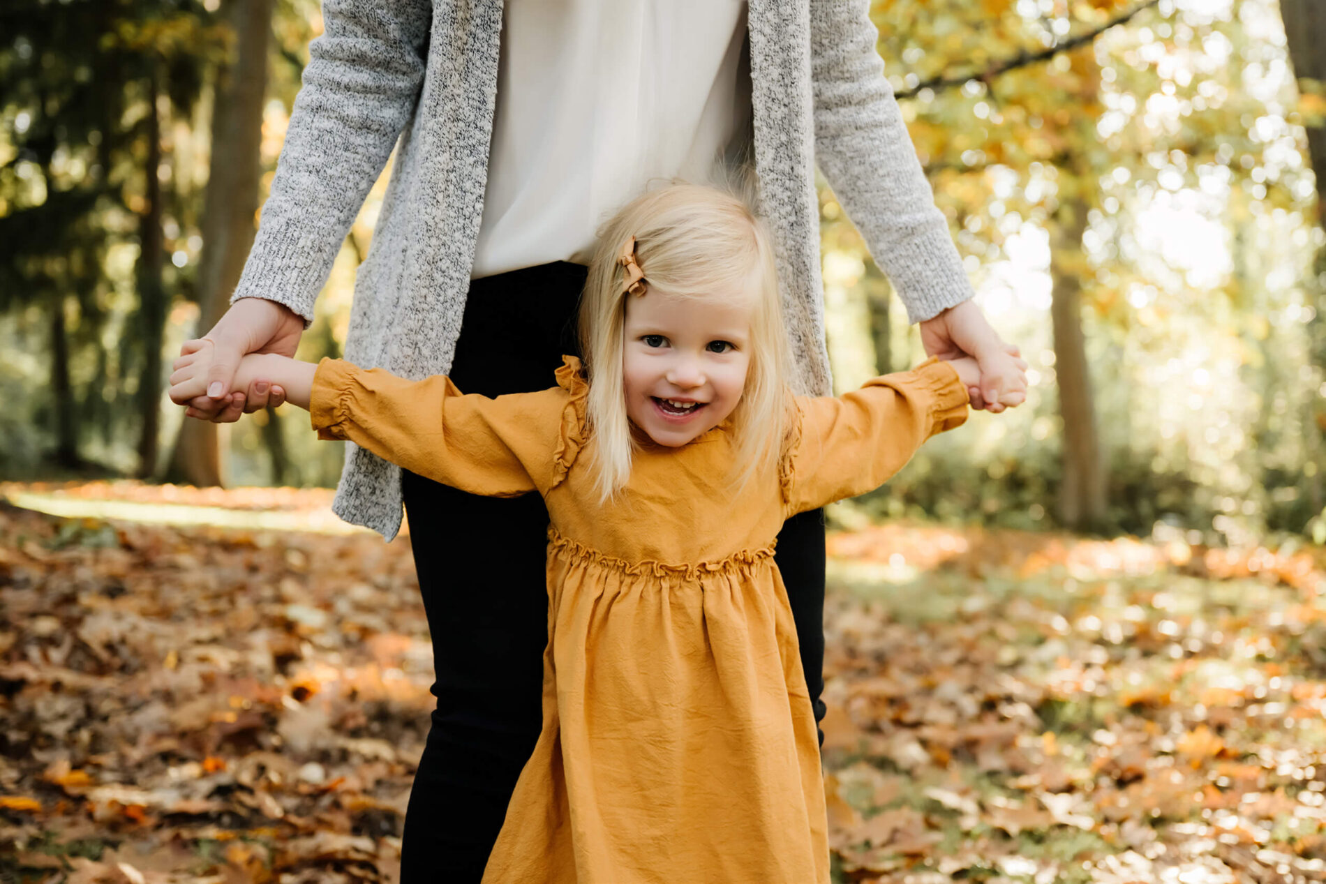 Lifestyle family portrait in Seattle