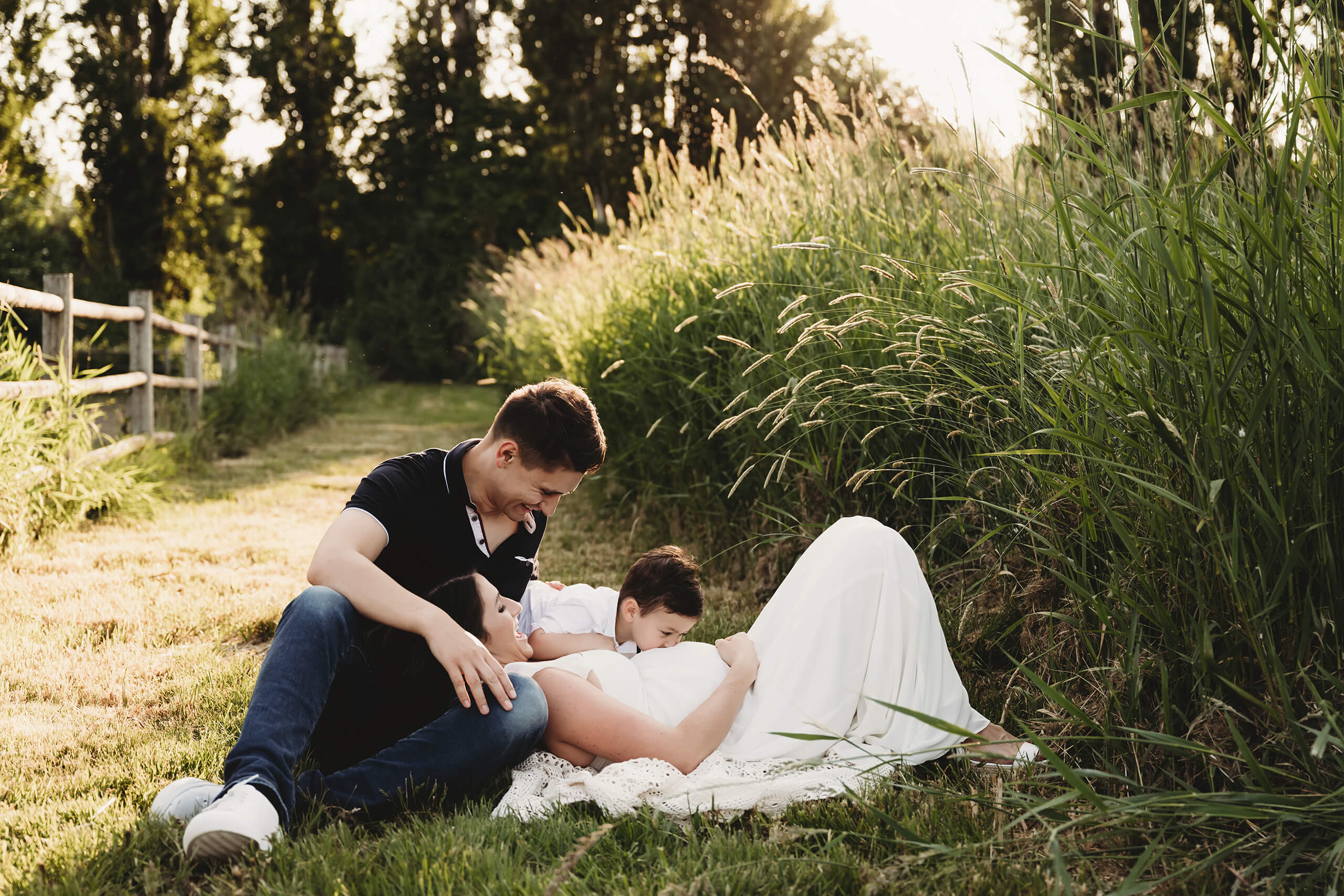 Family maternity photography near Bellevue WA