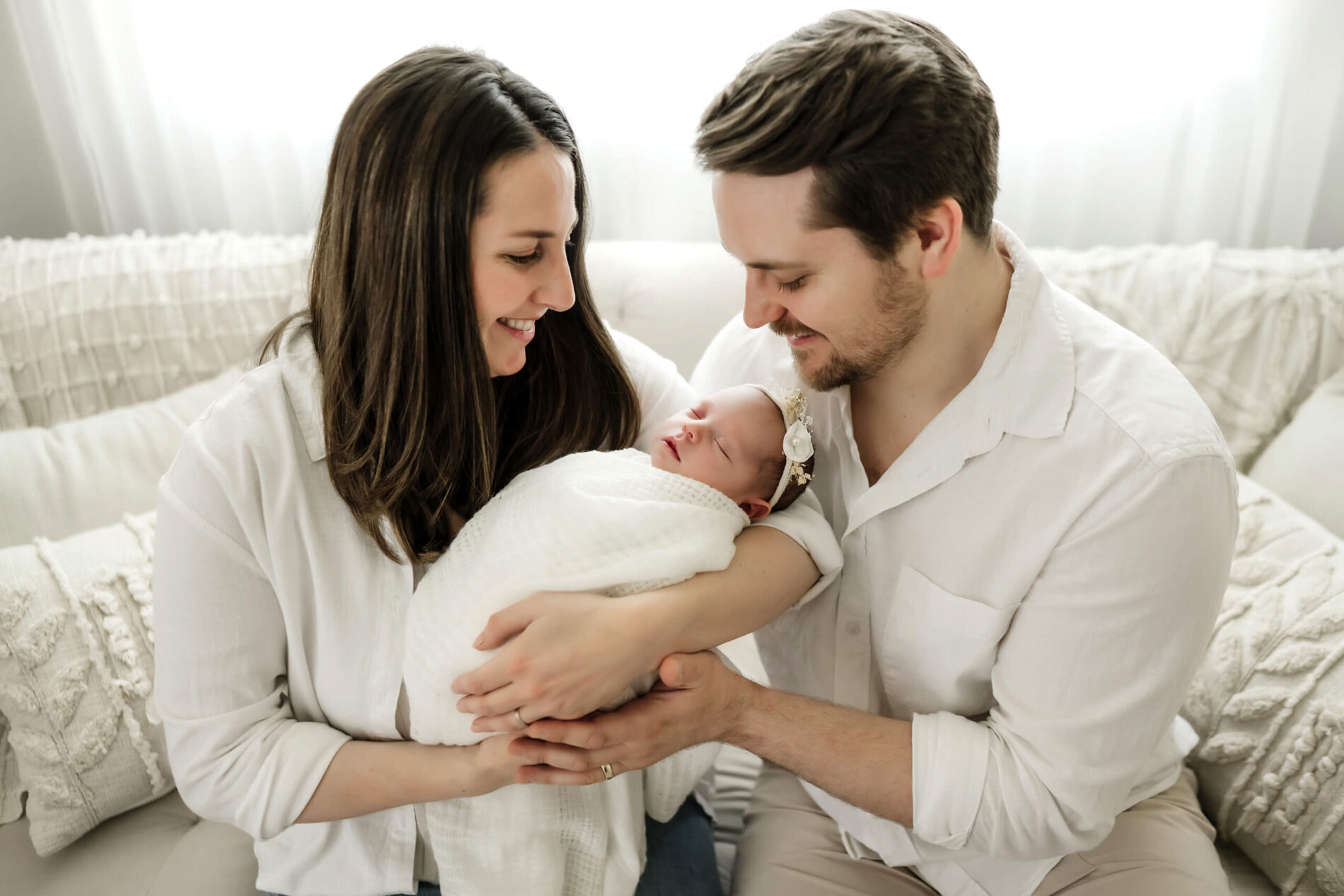 Family newborn photography near Bothell WA