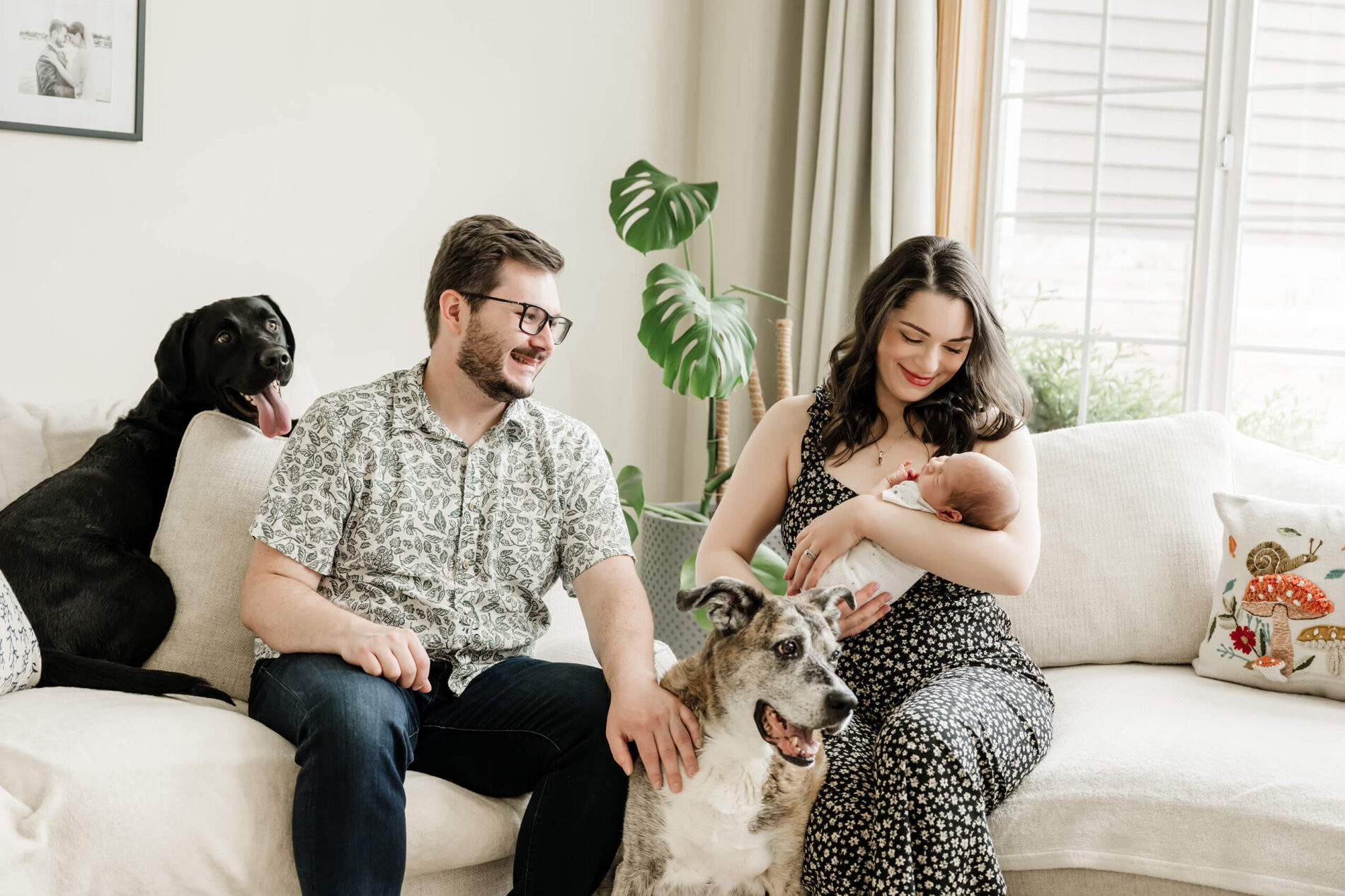 In-home newborn photography in Bothell WA
