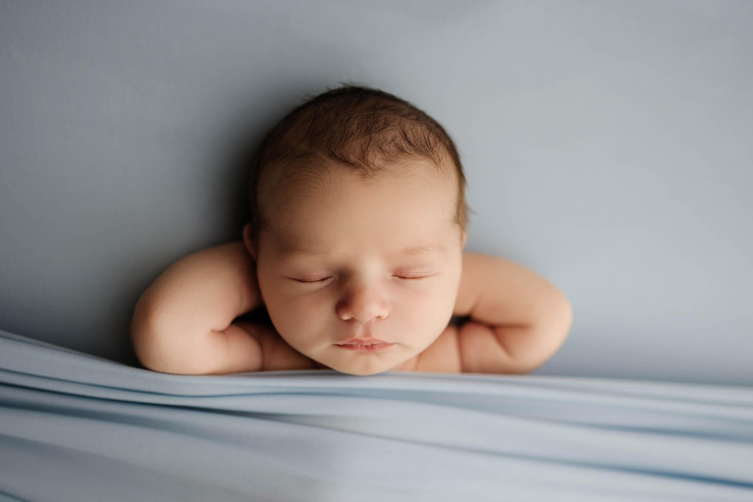 Sammamish studio newborn photoshoot