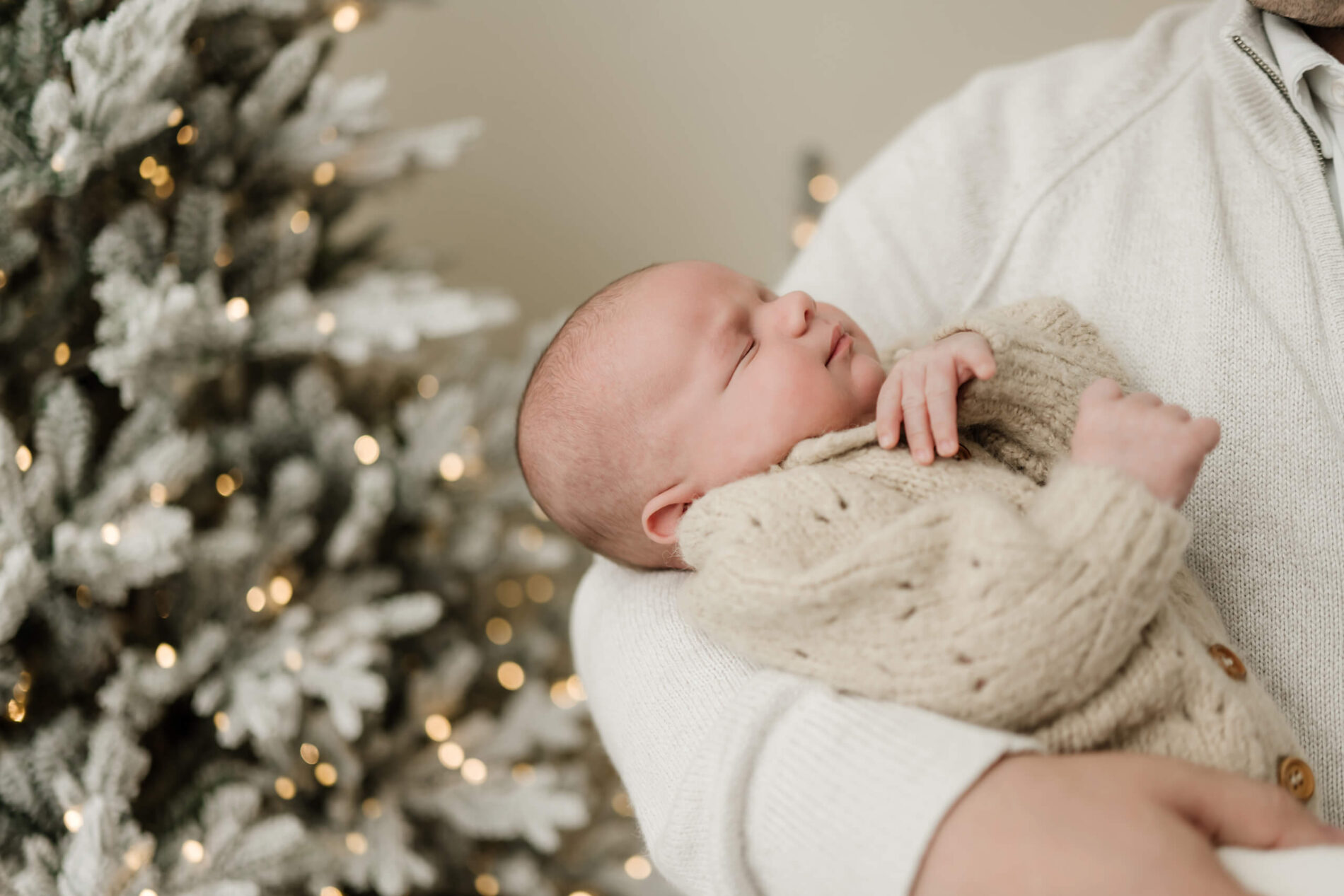 Baby studio holiday photography in Seattle area