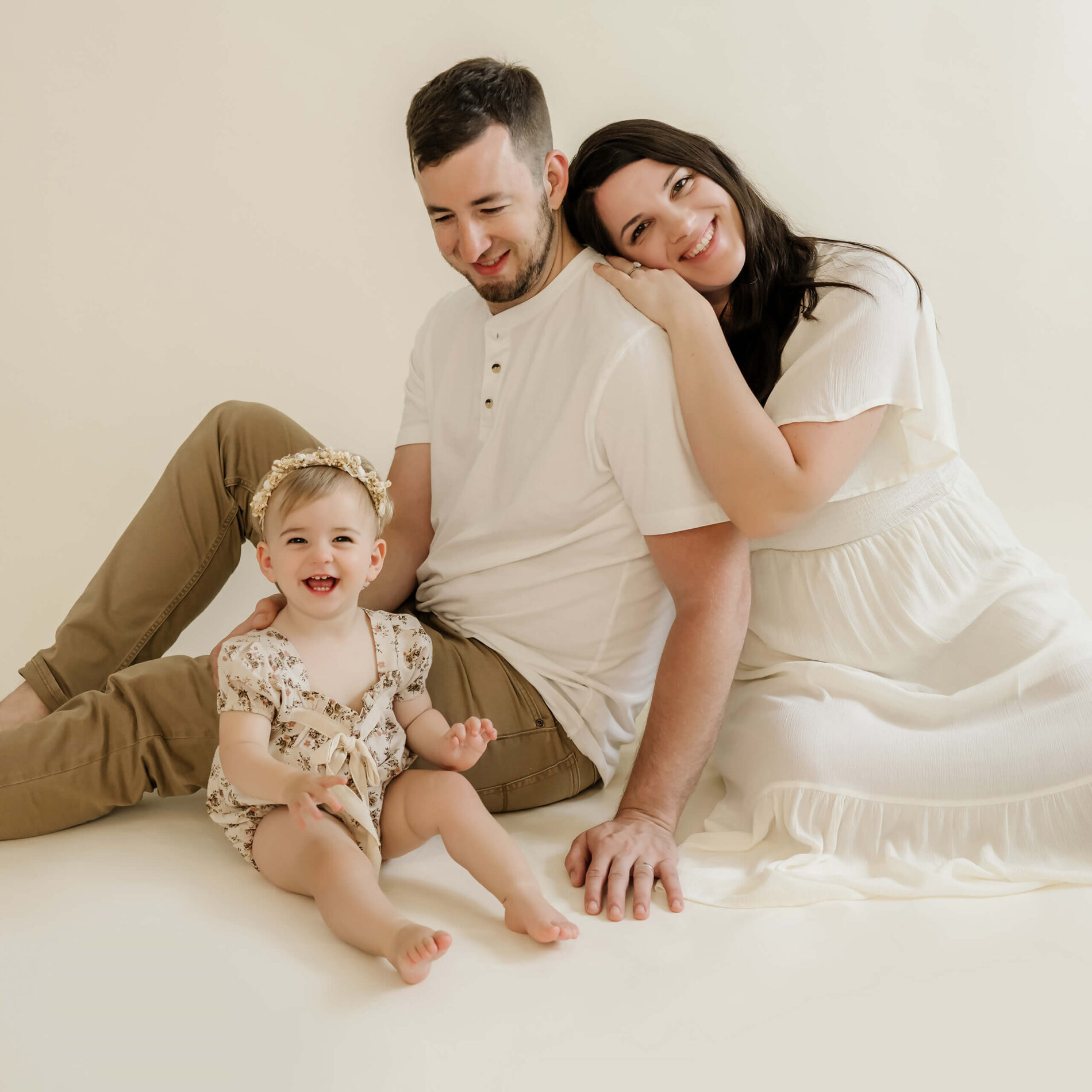 Seattle studio family portrait