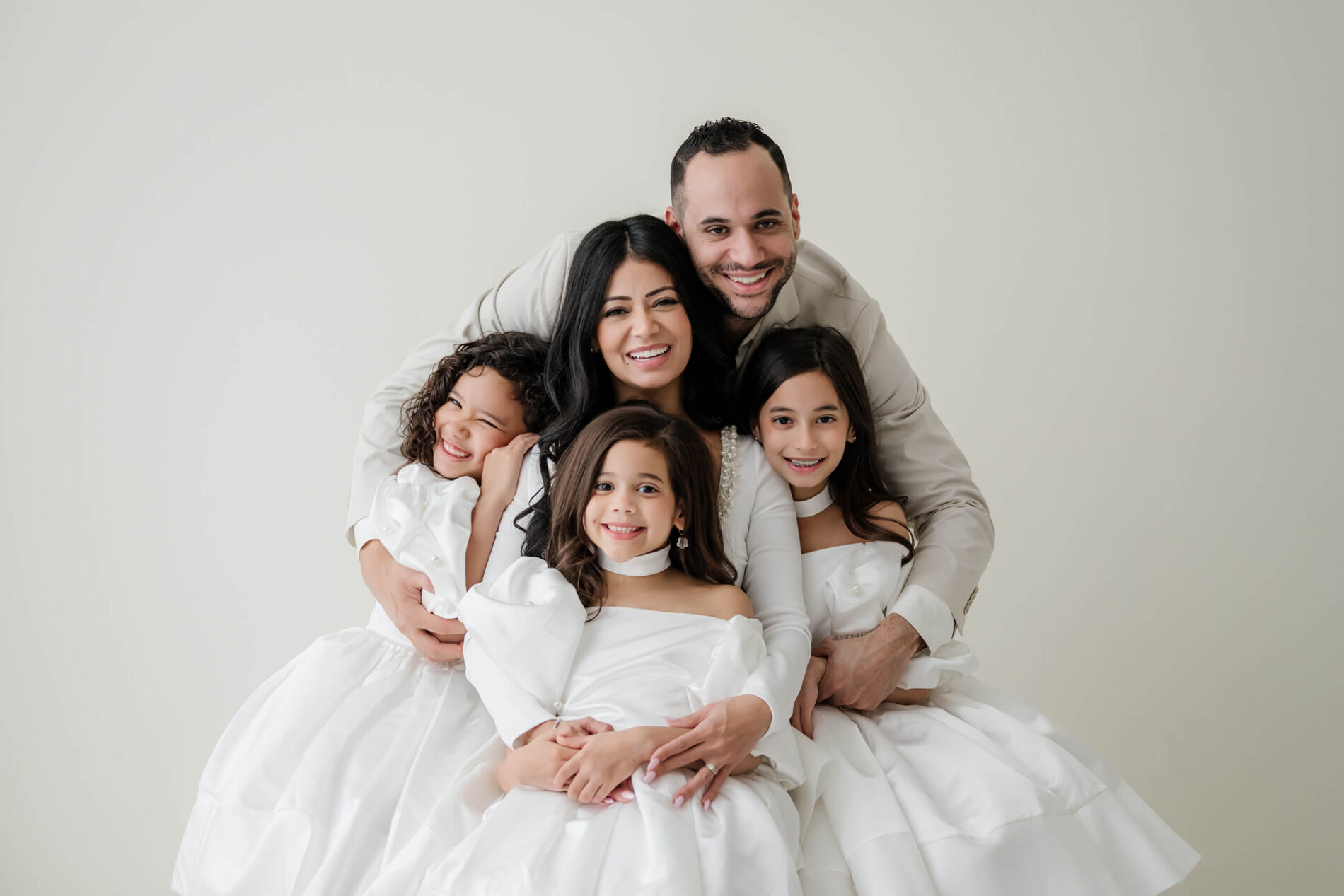Classic family portraits in Seattle photo studio
