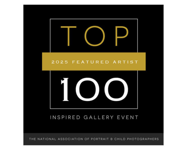 2025 NAPCP Top 100 Artists in the Inspired Gallery Event Badge